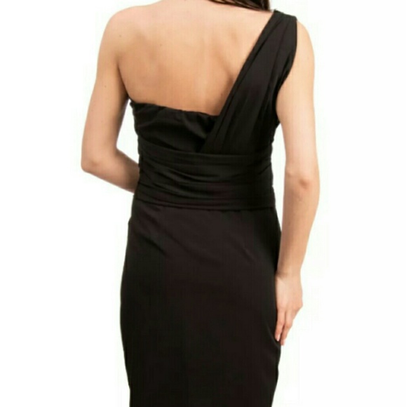 I BLUES Italy Women's One Shoulder Dress - Picture 3 of 5